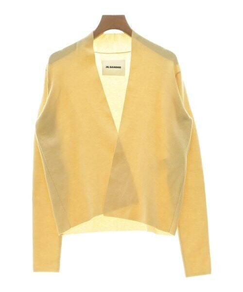 JIL SANDER Beige Cardigan Size 34 XS Women Regular Style Excellent: JIL SANDER Beige Cardigan Size 34 XS Women Regular Style Excellent This JIL SANDER cardigan features a stylish open front design and long sleeves, making it a versatile addition to any wardrobe. The b