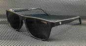 Mont Blanc MB0209S 004 Matte Black Polarized Sunglasses for Men
