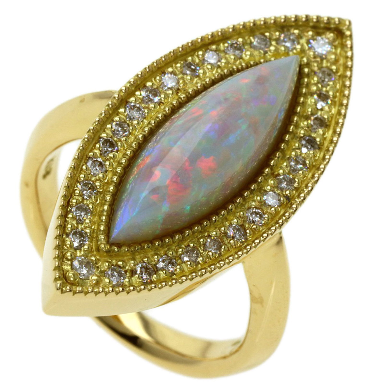 Agate Colored Stone Band Ring in 18K Yellow Gold for Women: Agate Colored Stone Band Ring in 18K Yellow Gold for Women This elegant band ring is crafted from 18K yellow gold and features a stunning agate colored stone. Designed for women, this ring is a US siz