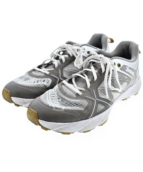 Herno Gray Brown Silver Sneakers Size 10.7 Inches: Herno Gray Brown Silver Sneakers Size 10.7 Inches Stylish sneakers featuring a blend of gray, brownish, and silver colors. Designed for men, these sneakers are size 10.7 inches. They show reasonable w
