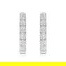 3/4ctw Diamond Hoop Earring Set in 14k Yellow Gold