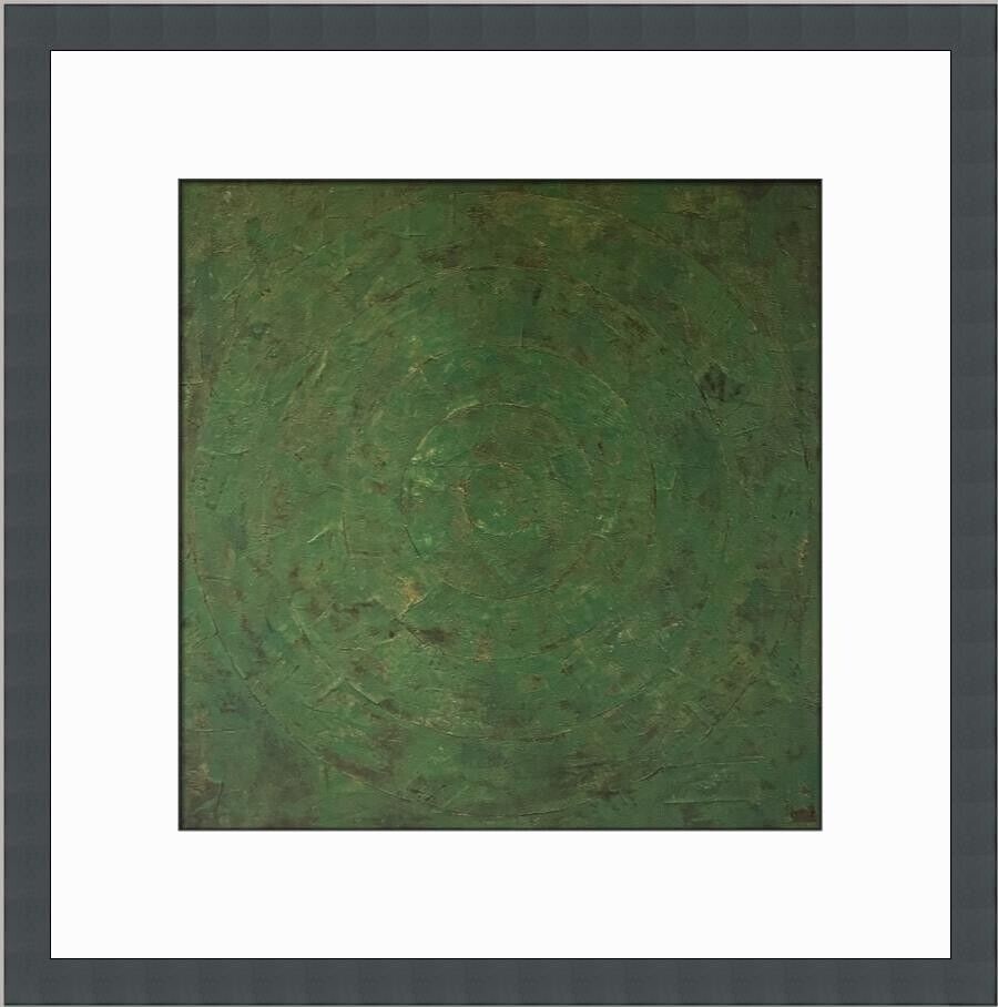 Jasper Johns Green Target Custom Framed Print 16x16 in Abstract Expressionism: Jasper Johns Green Target Custom Framed Print 16x16 in Abstract Expressionism This custom framed print features Jasper Johns' iconic work titled 'Green Target'. Created in 2000, this medium-sized prin