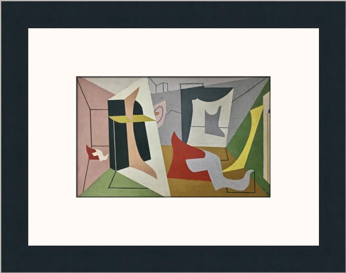 Stuart Davis Egg Beater No. 3 Custom Framed Print 11x14 Modernism Art: Stuart Davis Egg Beater No. 3 Custom Framed Print 11x14 Modernism Art This custom framed print titled 'Egg Beater No. 3' by artist Stuart Davis features a medium-sized artwork with dimensions of 14 in