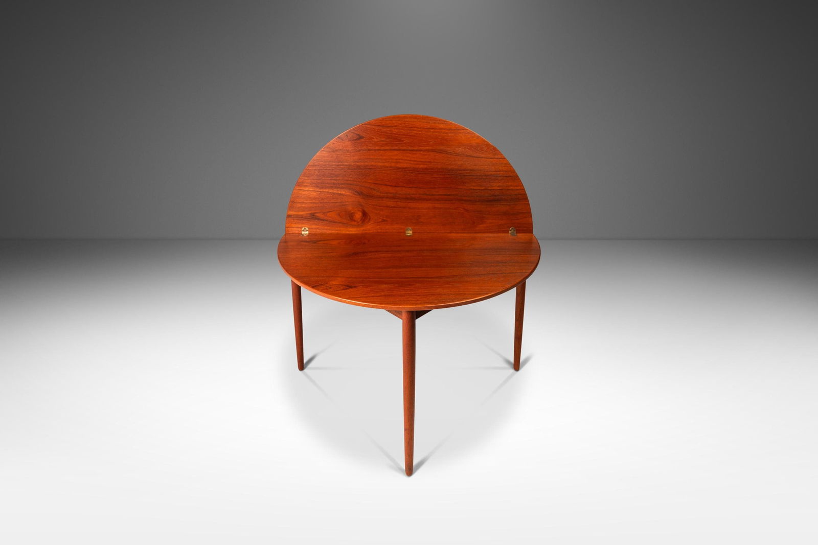 Poul Volther Teak Folding Convertible Table for Frem Rojle 1960s Danish Design: Poul Volther Teak Folding Convertible Table for Frem Rojle 1960s Danish Design This rare teak folding convertible table designed by Poul Volther for Frem Rojle is a remarkable piece of Danish modern f