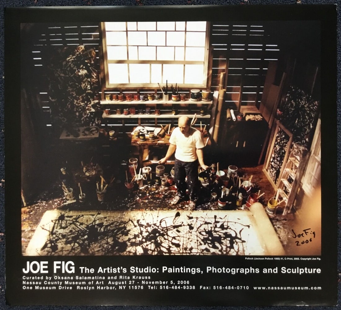 Joe Fig The Artist Studio Signed Offset Lithograph Print 2009 Multi-Color: Joe Fig The Artist Studio Signed Offset Lithograph Print 2009 Multi-Color This signed offset lithograph print titled 'The Artist Studio' by Joe Fig features a multi-color design. The artwork is unfram