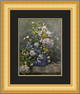 Pierre-Auguste Renoir A Large Vase of Flowers Framed Print 20x17 in