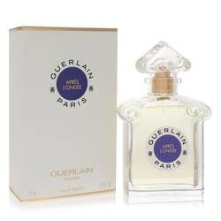 Guerlain Apres L'ondee Eau De Toilette Spray 2.5 oz: Guerlain Apres L'ondee Eau De Toilette Spray 2.5 oz Apres L'ondee Perfume by Guerlain is a beautiful fragrance for women, created in 1906. This lovely scent inspires daydreams about the possibilities