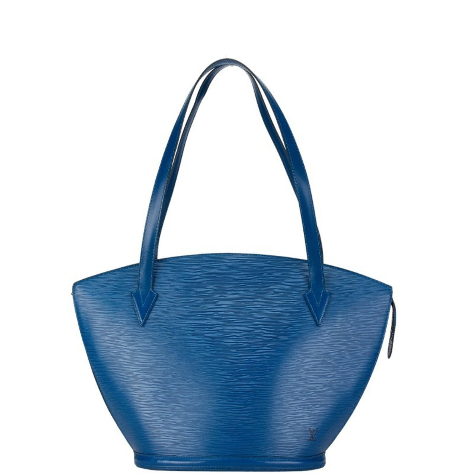Louis Vuitton Epi Saint Jacques Tote Bag Toledo Blue Leather Women's Shoulder Bag: Louis Vuitton Epi Saint Jacques Tote Bag Toledo Blue Leather Women's Shoulder Bag This Louis Vuitton Epi Saint Jacques tote bag is crafted from high-quality leather in a stunning Toledo blue color. De