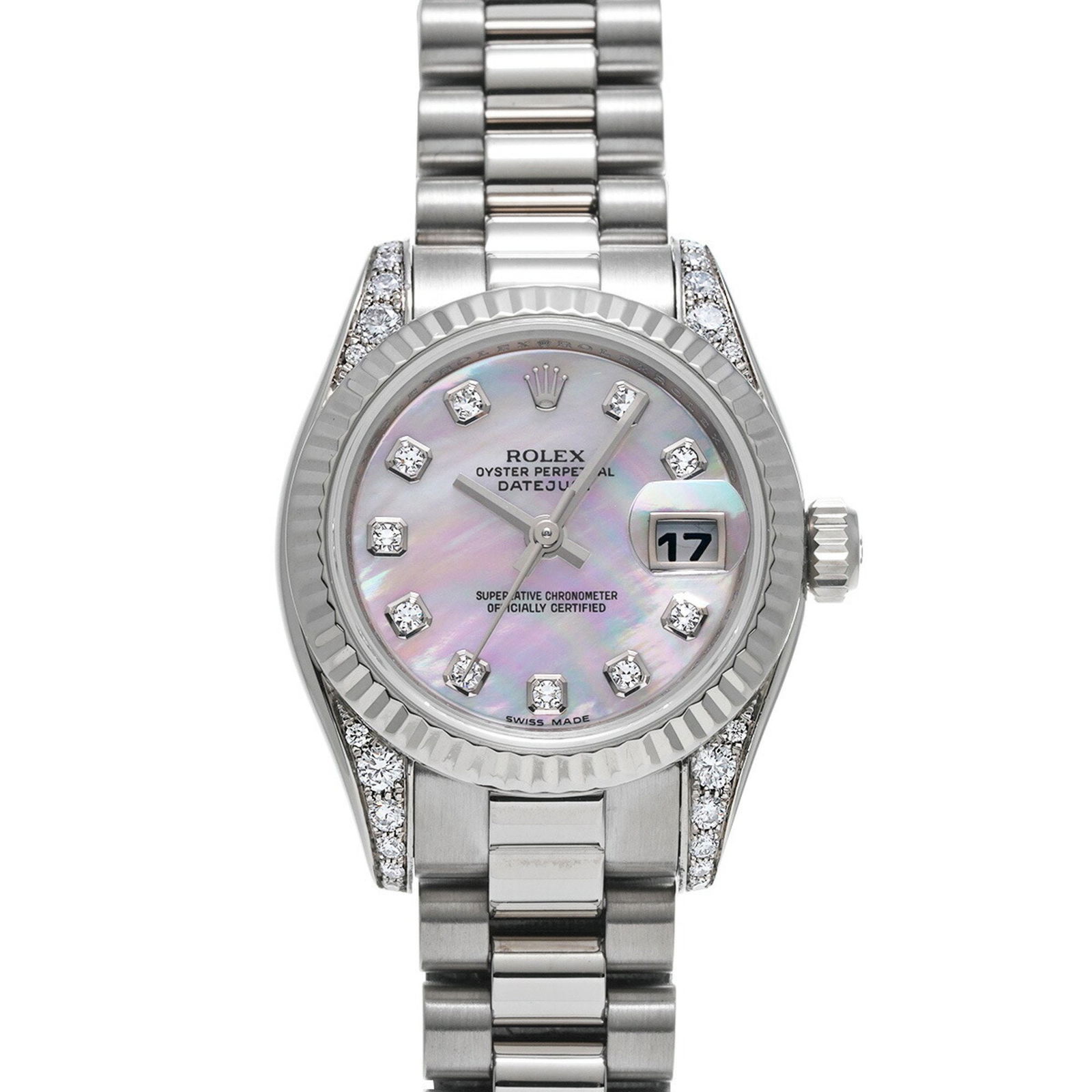 ROLEX Rolex Datejust 179239NG Men's Watch Automatic: ROLEX Rolex Datejust 179239NG Men's Watch Automatic Brand: Rolex Type: Wristwatch Gender: Men Material (Case): White gold (18K) Material (Band): White gold (18K) Color (Dial): White shell Movement: Se