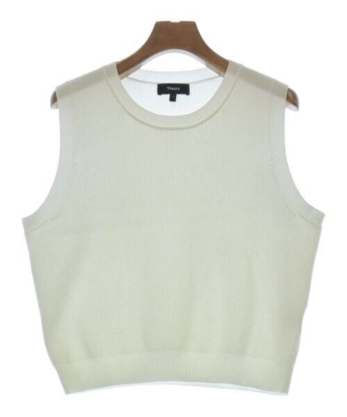 Theory White Women's Vest Size S Regular Fit: Theory White Women's Vest Size S Regular Fit This stylish Theory vest is a women's sleeveless piece in a pristine white color. It features a size S and is designed in a regular fit, making it a versat