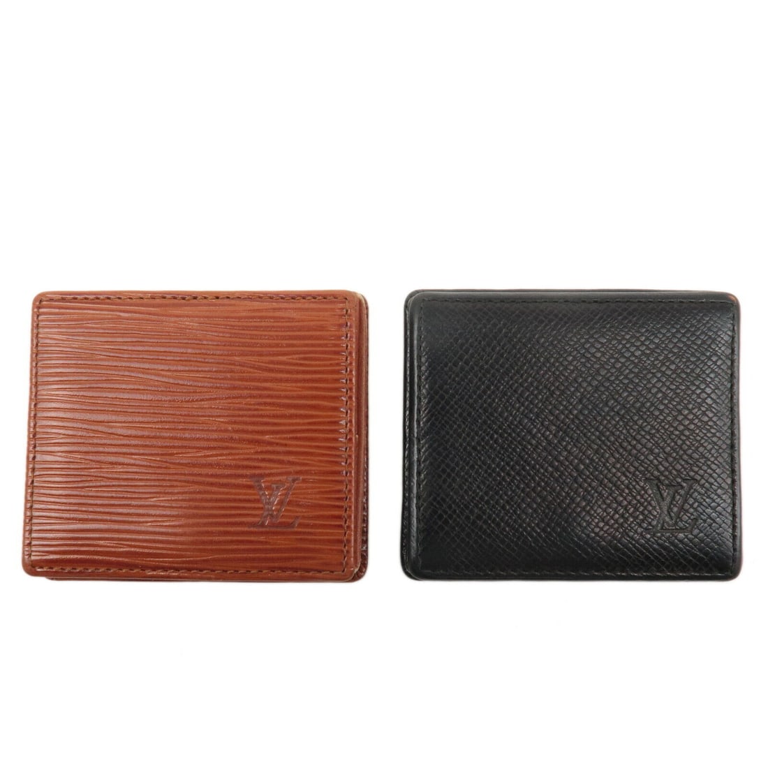 Louis Vuitton Epi Taiga Set of 2 Coin Case M30382 M63693 Used F/S: Louis Vuitton Epi Taiga Set of 2 Coin Case M30382 M63693 Used F/S Color: : Ardoise / Kenya Brown Type: Coin case Style: Epi Taiga Set of 2 Coin Case Material: : Taiga Leather Epi leather Theme: design