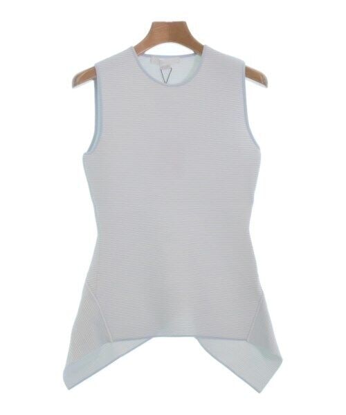 ALEXANDER WANG Light Blue Women's Vest Size XS: ALEXANDER WANG Light Blue Women's Vest Size XS ALEXANDER WANG Vest in light blue, designed for women in size XS. This vest features a regular size type and is classified as a vest type. It shows reaso