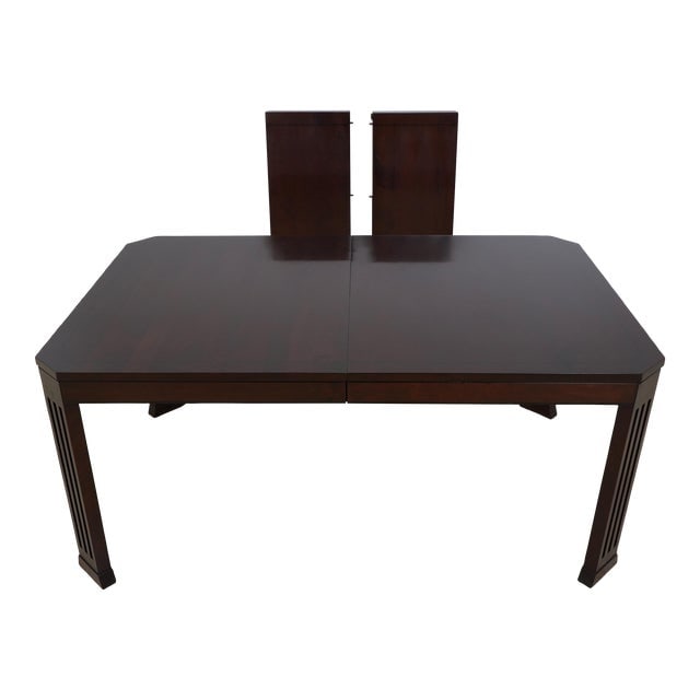 Stickley Metropolitan Collection Cherry Dining Room Table: Stickley Metropolitan Collection Cherry Dining Room Table Age: Approx: 20 Years Old Details: Finish no. 18 Metropolitan Collection High Quality Construction Dark Cherry Finish Condition: Excellent Ori