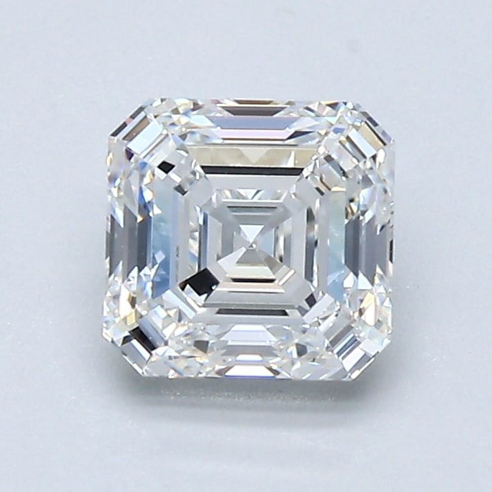 Loose Diamond - ASSCHER 1.2ct F VVS2: Loose Diamond - ASSCHER 1.2ct F VVS2 Source: Natural Mined Diamond Shape: ASSCHER Carats: 1.2 Color: F Clarity: VVS2 Polish: EX Cut: Symmetry: EX Certification: GIA Measurements: 5.83 X 5.68 X 3.83 Th