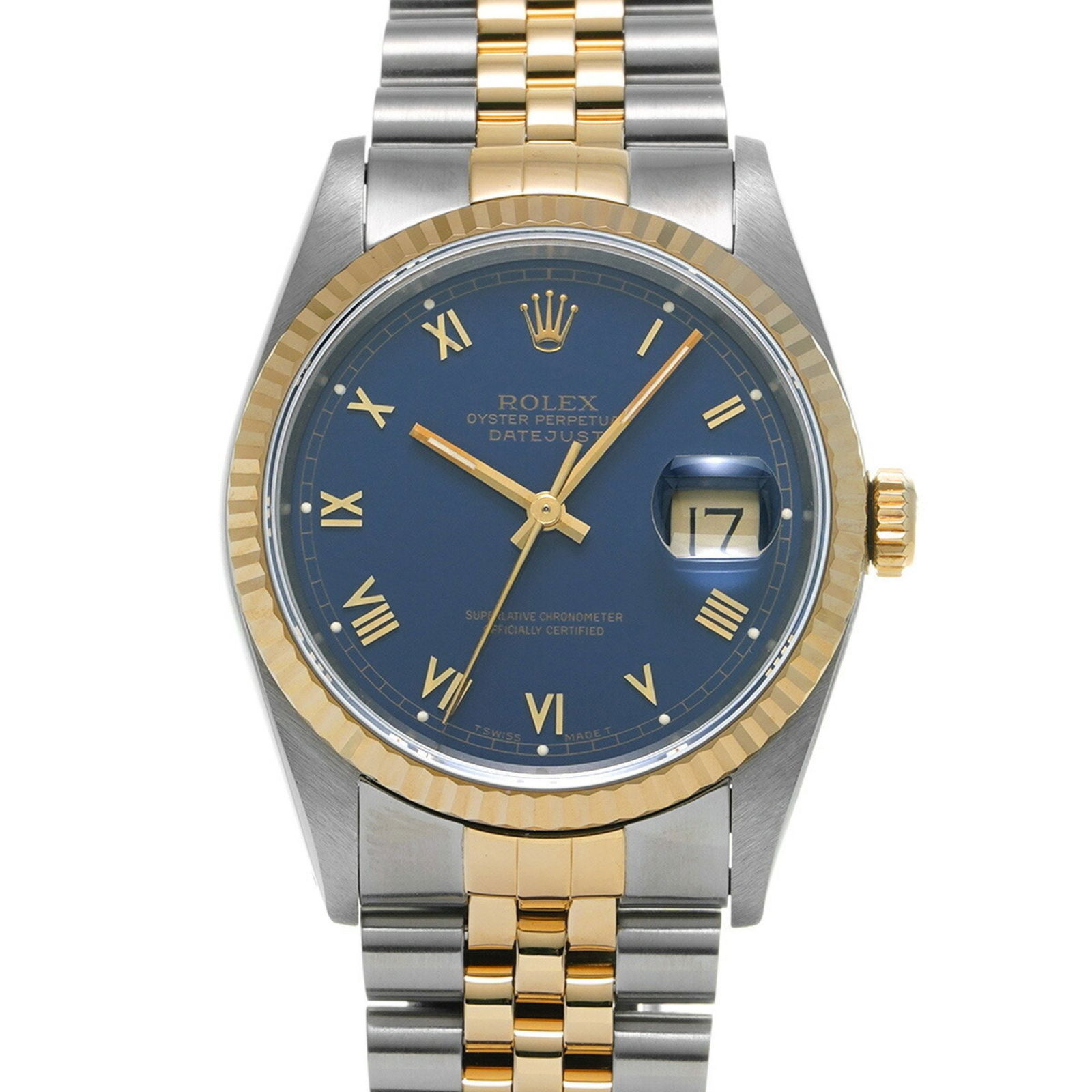ROLEX Rolex Datejust 16233 Men's Watch Automatic: ROLEX Rolex Datejust 16233 Men's Watch Automatic Brand: Rolex Line: Datejust Model: 16233 Type: Wristwatch Gender: Men Material (Case): Stainless steel Yellow gold Material (Band): Stainless steel Yel