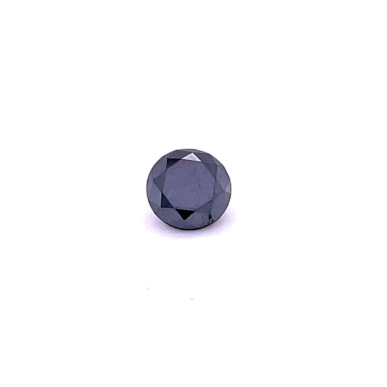 Loose Diamond - ROUND 2.01ct Fancy Black: Loose Diamond - ROUND 2.01ct Fancy Black Source: Natural Shape: ROUND Carats: 2.01 Color: Fancy Black Certification: IGI The Bidhaus Guarantee: All items in this auction are guaranteed to be 100% auth