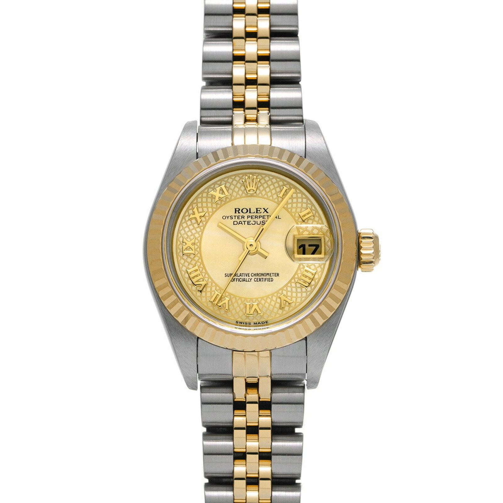 ROLEX Rolex Datejust 79173 Ladies Watch Automatic: ROLEX Rolex Datejust 79173 Ladies Watch Automatic Brand: Rolex Line: Datejust Release Date: 2001 Country of Origin: Switzerland Type: Wristwatch Gender: Women Material (Case): Stainless steel Material