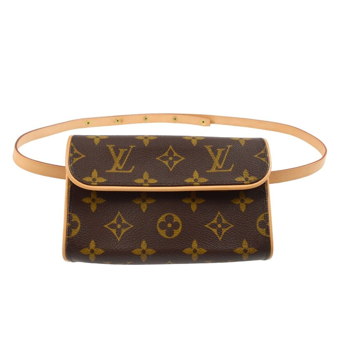 Louis Vuitton Monogram Pochette Florentine Brown Bum Bag M51855: Louis Vuitton Monogram Pochette Florentine Brown Bum Bag M51855 This Louis Vuitton Monogram Pochette Florentine Belt Bum Bag (M51855) is expertly crafted from Monogram Canvas Leather in a rich brown c