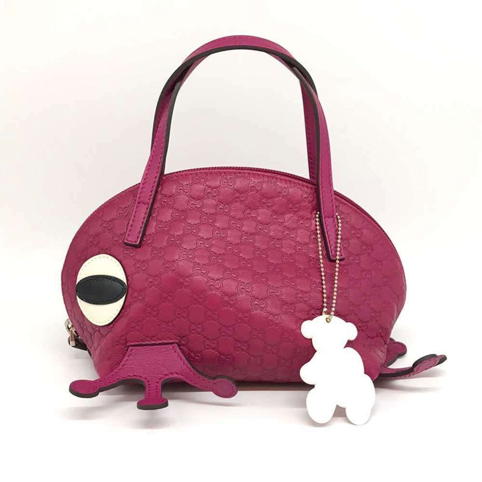 Gucci Kids Handbag Pink Purple Guccissima Model 3-gu240912-1: Gucci Kids Handbag Pink Purple Guccissima Model 3-gu240912-1 This Gucci handbag features a vibrant pink and purple color scheme and is designed for women. The model number is 3-gu240912-1, and the han