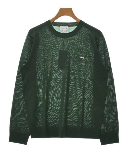 LACOSTE Knitwear/Sweater Green 4(Approx. L): LACOSTE Knitwear/Sweater Green 4(Approx. L) Style: Pullover Color: Green "Size (Men's): 4 (L rank)" Size Type: Regular Type: Knit sweater A: Excellent The BIDHAUS Guarantee: All items in this auction