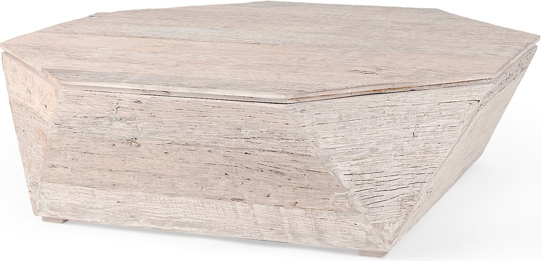 Esagono Coffee Table In Wood: Esagono Coffee Table In Wood The Esagono is just as functional as it is stylish. The table is crafted from reclaimed acacia wood which is highly durable and known to be naturally spill resistant. It f