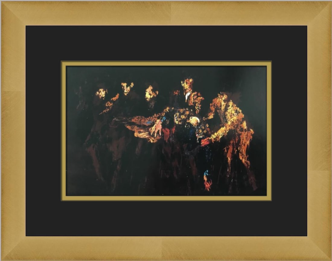 Leroy Neiman Death of the Matador Custom Framed Print: Leroy Neiman Death of the Matador Custom Framed Print Size: Medium (up to 36in.) Region Of Origin: united states Artist: LeRoy Neiman Production Technique: Lithography Framing: Matted & Framed Style: 