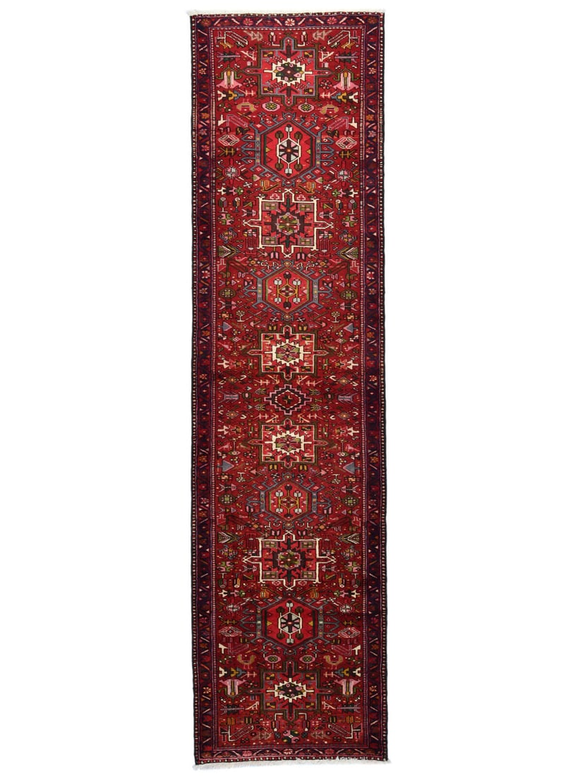 Vintage Tribal Design Handmade 3X12 Oriental Runner Rug Hallway Kitchen Carpet: Vintage Tribal Design Handmade 3X12 Oriental Runner Rug Hallway Kitchen Carpet Free continental US Shipping 'Type: Runners Color: Red Dark Purple-navy Brown Gold Green Pink Cream etc Size: 3"2 X 12"1