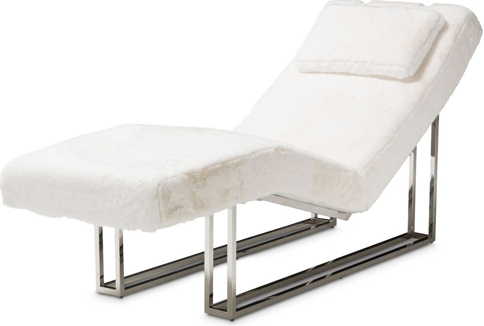 Trance Stainless Steel Chaise Lounge TR-ASTRO41-MST-13: Trance Stainless Steel Chaise Lounge TR-ASTRO41-MST-13 100% PolyesterMist finishFrame Construction: Kiln dried solid hardwood and hardwoods partsSeating Construction: Sinuous wireSeat Cushion Construc