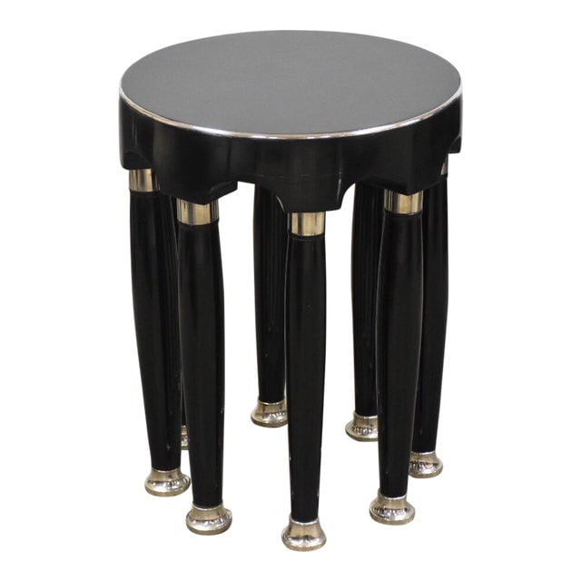 Adolf Loos for f.o. Schmidt Modern Table Mid Century Modern: Adolf Loos for f.o. Schmidt Modern Table Mid Century Modern Excellent vintage condition. Dimensions: 21.5"W x 21.5"D x 28"H Styles: Mid-Century Modern Minimalism Table Shape: Round Brand: Adolf Loos P