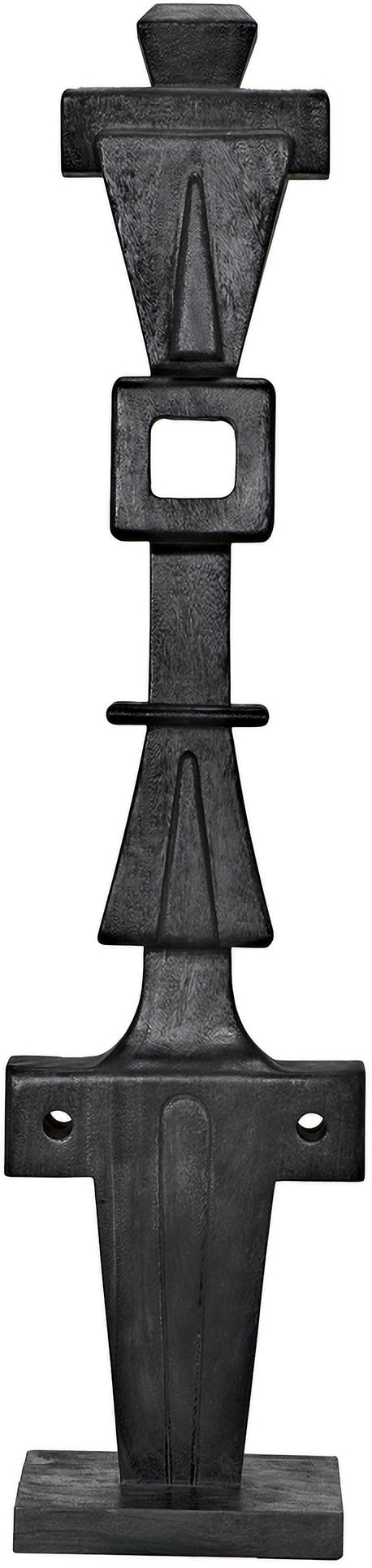 Brutus Statue In Black: Brutus Statue In Black Standing tall at an impressive 76 inches in height, the Brutus Statue commands attention and becomes a focal point that demands admiration. With dimensions of 18 inches in width