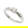 TIFFANY&Co. Tiffany Pt950 Platinum Harmony Ring Diamond 0.30ct 3.2g Women's