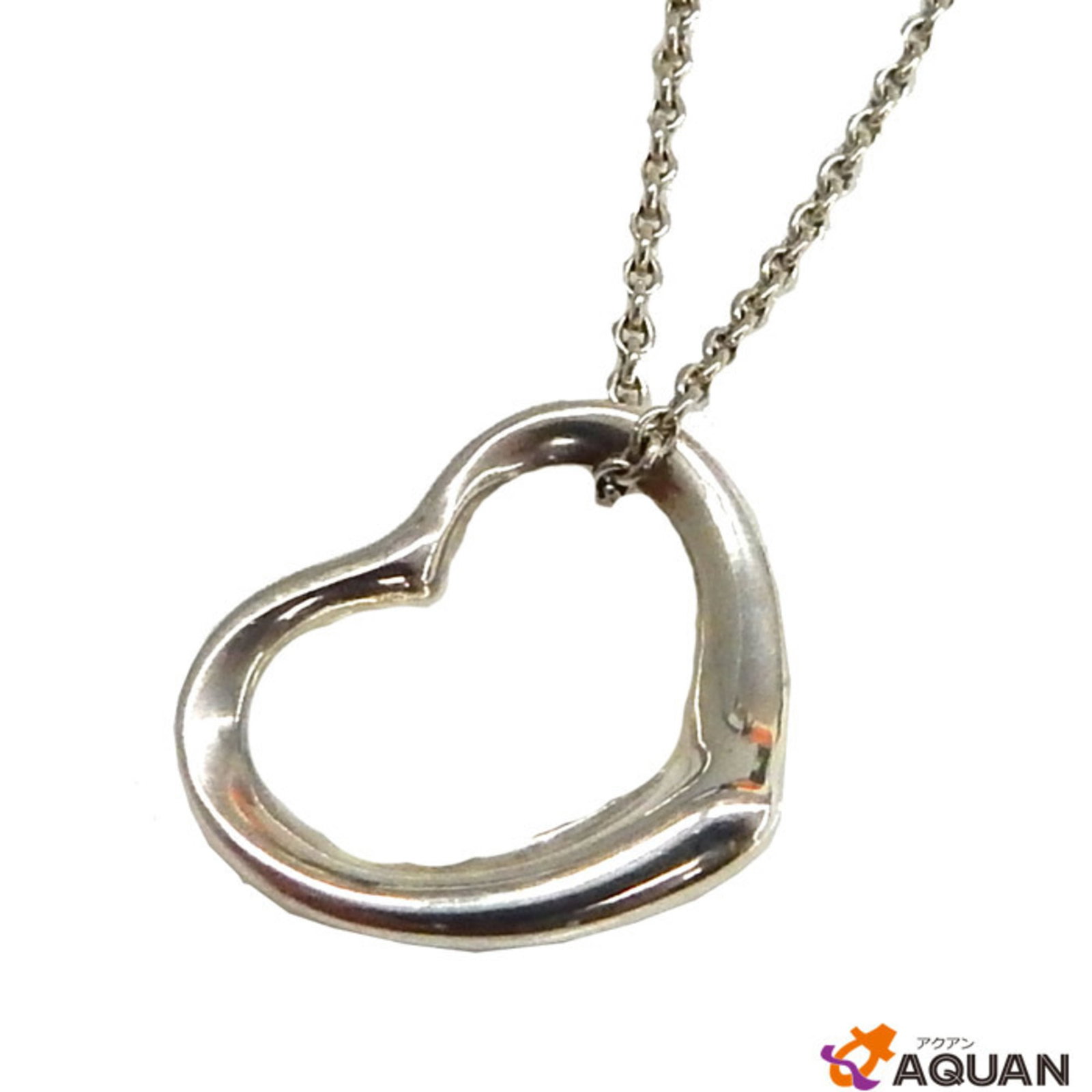 Tiffany & Co. Heart Necklace Elsa Peretti Silver 925 6383: Tiffany & Co. Heart Necklace Elsa Peretti Silver 925 6383 Brand: Tiffany Necklace Type: Necklace Pendant Type: Pendant Gender: Women Material: Silver 925 Color: Silver Neck Circumference: 41 cm / 16.1