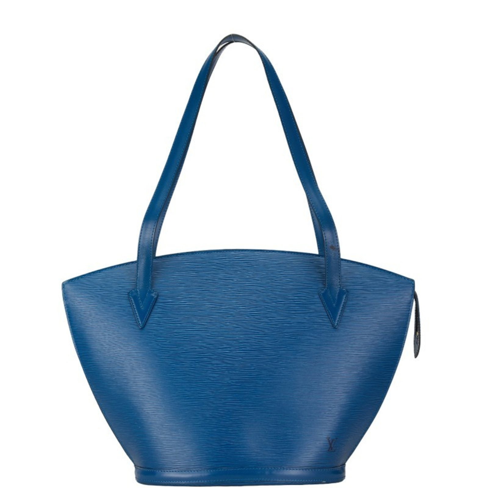 Louis Vuitton Epi Saint Jacques Tote Bag M52335 Toledo Blue Leather Women's LOUIS VUITTON: Louis Vuitton Epi Saint Jacques Tote Bag M52335 Toledo Blue Leather Women's LOUIS VUITTON Brand: Louis Vuitton Type: Tote bag Material: Leather Leather: Color: Toledo blue Gender: Women Size (HxWxD): 
