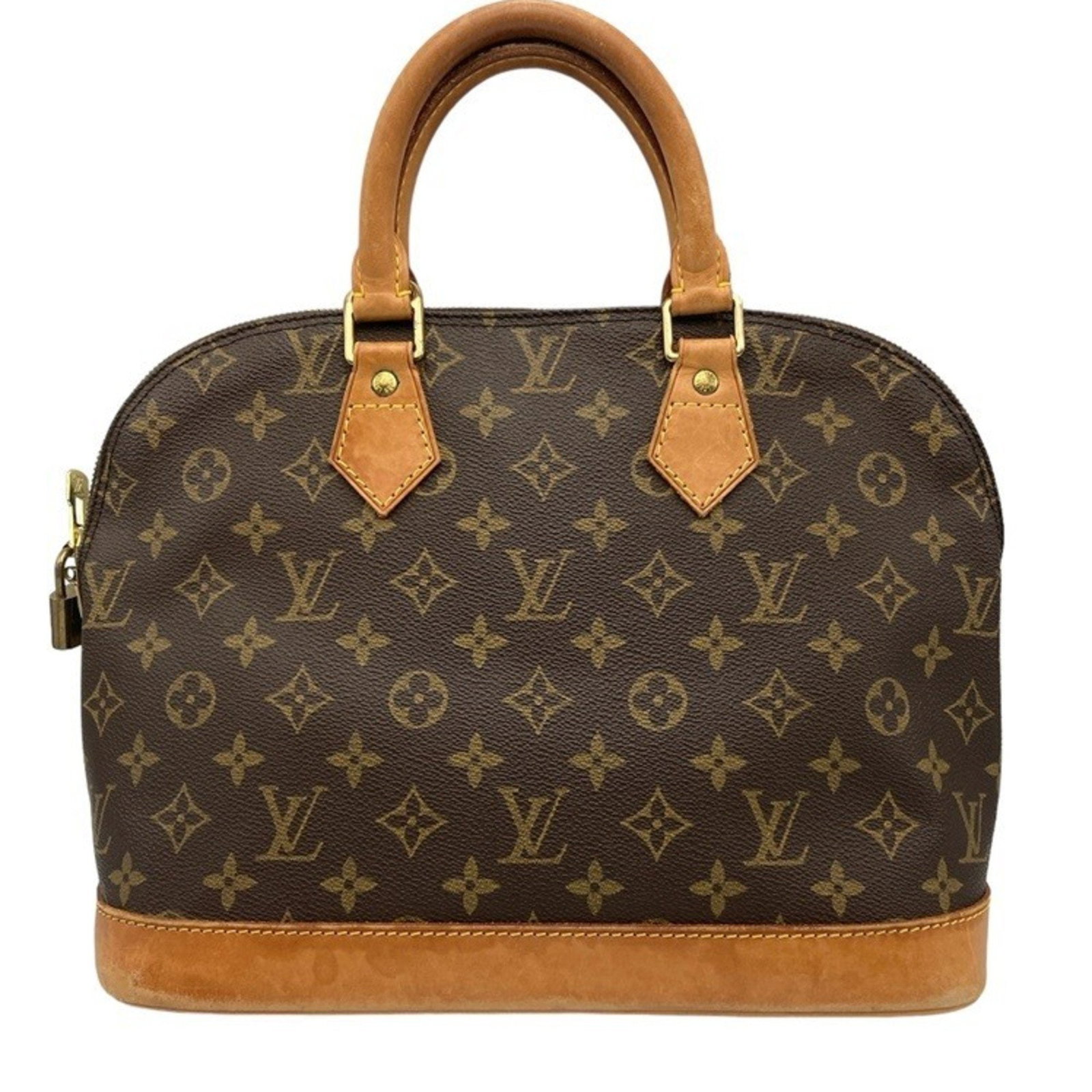 LOUIS VUITTON Louis Vuitton Monogram Alma PM M53151: LOUIS VUITTON Louis Vuitton Monogram Alma PM M53151 Brand: Louis Vuitton Type: Handbag Material: PVC Leather PVC: Leather: Color: Brown Gender: Women Size (HxWxD): 23cm x 16cm / 9.05 x 6.29 Condition: