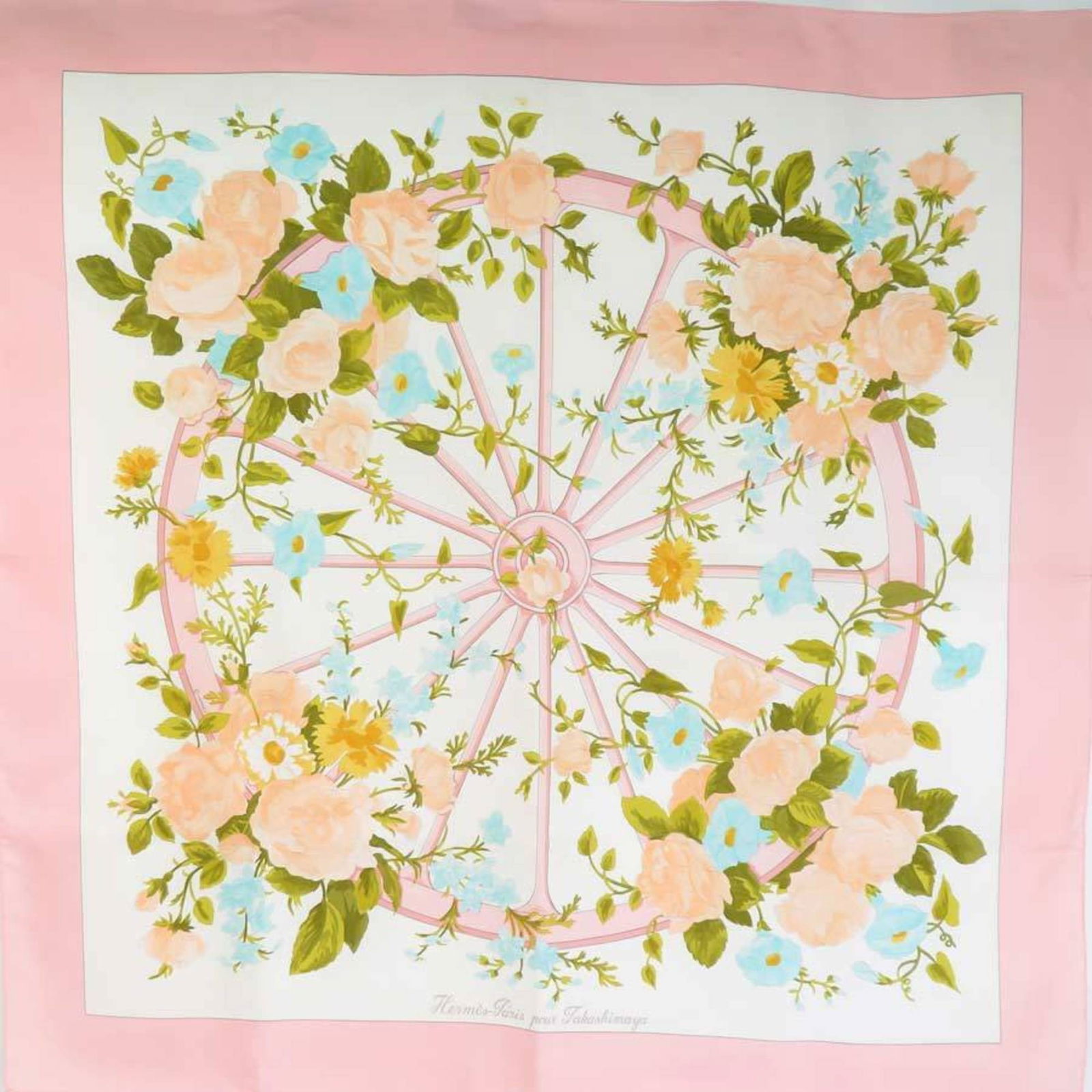Hermes HERMES Scarf Muffler Carre 90 Pour Takashimaya Silk Pink Multicolor Women's h30697a: Hermes HERMES Scarf Muffler Carre 90 Pour Takashimaya Silk Pink Multicolor Women's h30697a Brand: Hermes Model: Kare 90 Country of Origin: France Type: Scarf Gender: Women Color: Multi-color Pink Shap