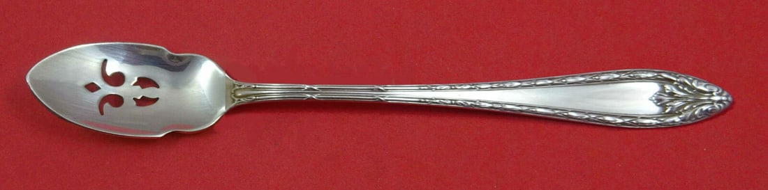 Marie Antoinette By Dominick and Haff Sterling Olive Spoon Pierced Long Custom: Marie Antoinette By Dominick and Haff Sterling Olive Spoon Pierced Long Custom Pattern: Marie Antoinette Brand: Dominick & Haff Type: Serving Spoon Age: Post-1940 Composition: Sterling Silver Maker: D