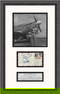 James B Tapp World War II Ace Fighter Pilot First Day Cover Custom Framed