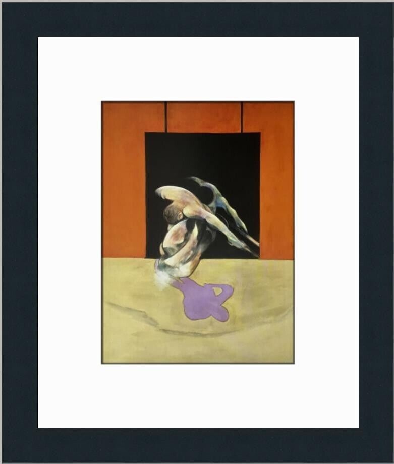 Francis Bacon Figure in Movement Custom Framed Print: Francis Bacon Figure in Movement Custom Framed Print Unit Of Sale: Single Piece Artist: Francis Bacon Size: Medium Item Length: 12 in Region Of Origin: United States Framing: Matted & Framed Personali