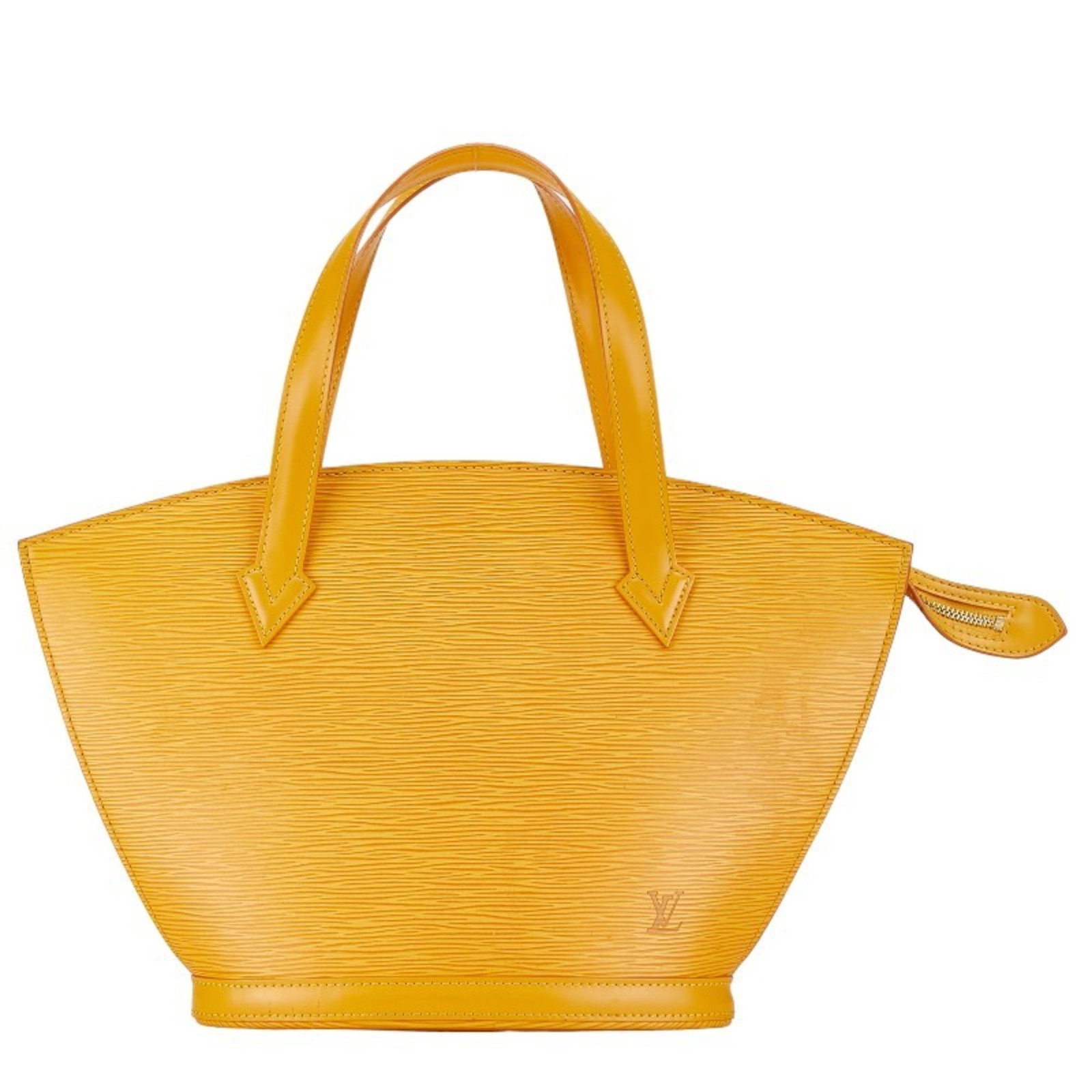 Louis Vuitton Epi Saint Jacques Handbag Tassili Yellow 24cm x 38cm: Louis Vuitton Epi Saint Jacques Handbag Tassili Yellow 24cm x 38cm This Louis Vuitton Epi Saint Jacques Handbag (M52279) is crafted from durable Epi leather, designed for women. It features a sleek an