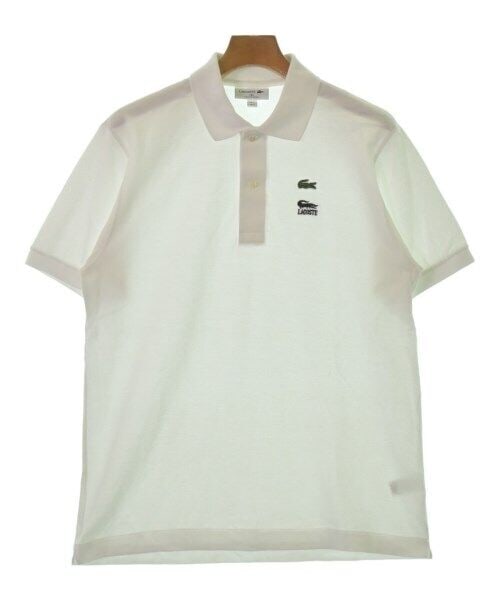 LACOSTE White Polo Shirt Size 4 Large Regular Fit: LACOSTE White Polo Shirt Size 4 Large Regular Fit Color: White. "Size (Men's): 4 (L rank). ". Size Type: Regular. Type: Polo shirt. A: Excellent The BIDHAUS Guarantee: All items in this auction are gu