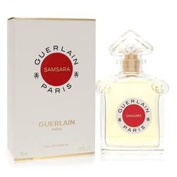 Samsara Eau De Parfum by Guerlain 2.5 oz Warm Floral Fragrance: Samsara Eau De Parfum by Guerlain 2.5 oz Warm Floral Fragrance Samsara Perfume by Guerlain is a warm floral fragrance created by perfumers Jean Paul Guerlain and Gerard Anthony, first released in 1989