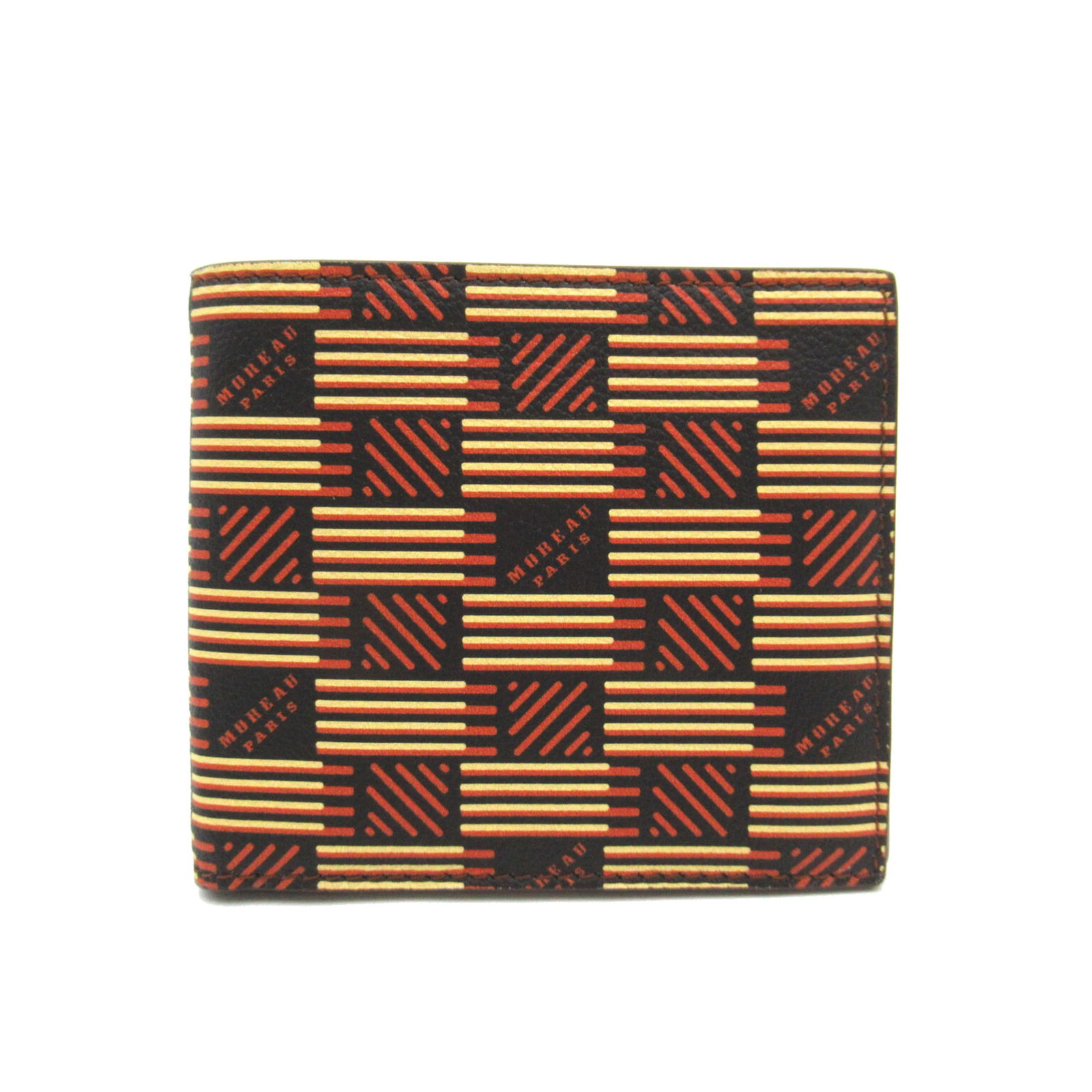 Morabito Brown Calfskin Bi-fold Wallet for Men 9cm x 10.5cm: Morabito Brown Calfskin Bi-fold Wallet for Men 9cm x 10.5cm This Morabito wallet is crafted from high-quality brown calfskin leather, designed in a bi-fold style. It features a compact size, making it