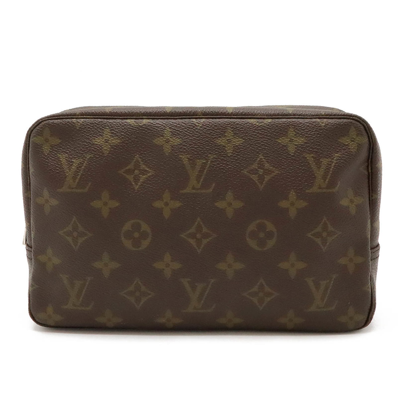 Louis Vuitton Monogram Clutch Pouch M47524 Brown 5.9x9.05in: Louis Vuitton Monogram Clutch Pouch M47524 Brown 5.9x9.05in This Louis Vuitton Monogram True Toilet 23 Second Bag Clutch Pouch (Model: M47524) is crafted from the signature Monogram material in a clas
