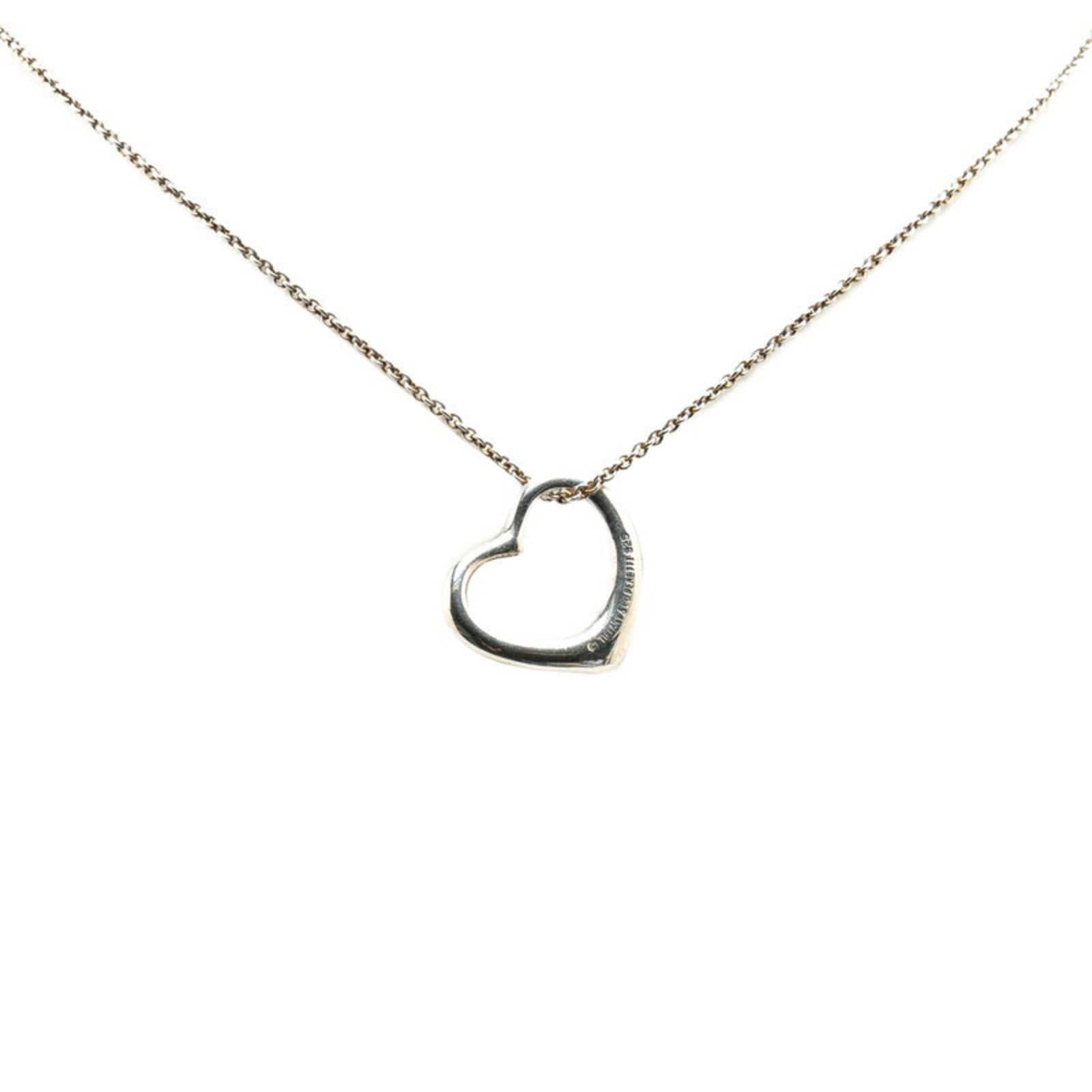 Tiffany Heart Necklace Silver 925 Women's 41 cm Elegant Jewelry: Tiffany Heart Necklace Silver 925 Women's 41 cm Elegant Jewelry This elegant Tiffany Heart Necklace is crafted from Silver 925, making it a timeless piece for any women's jewelry collection. The neckl