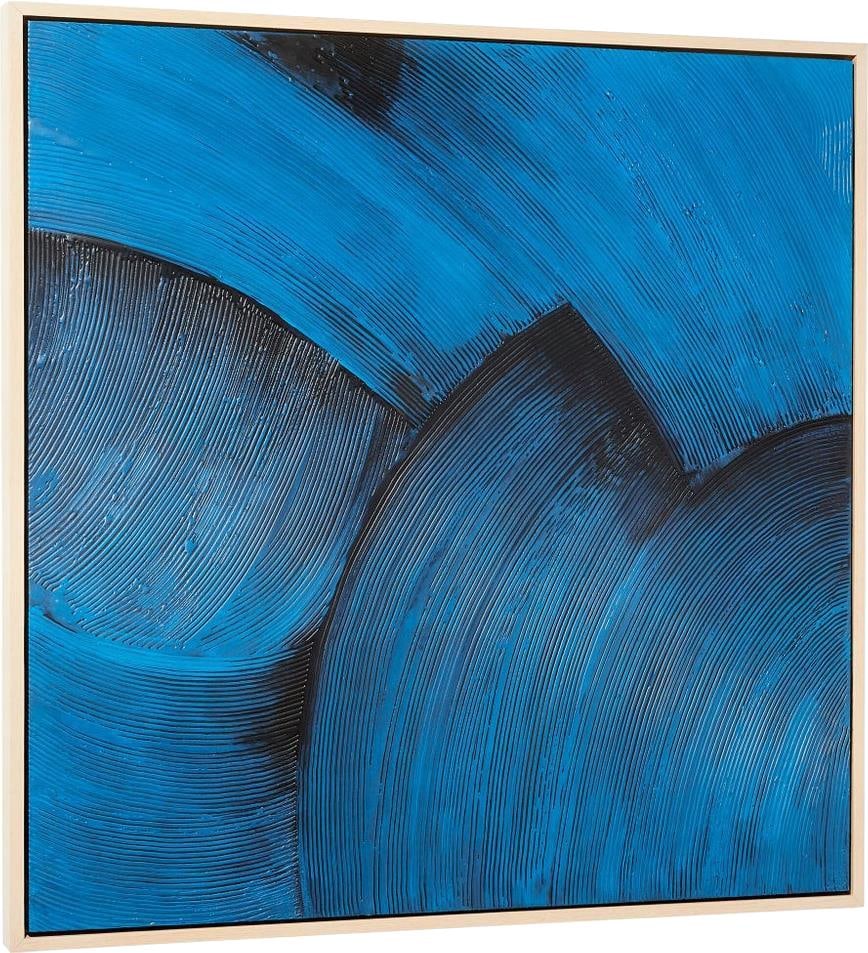 Elegant Muriel Wall Art with Wood Frame: Elegant Muriel Wall Art with Wood Frame Enhance your living space with the Muriel Wall Decor where craftsmanship meets traditional elegance. This piece part of the esteemed Muriel Collection infuses a