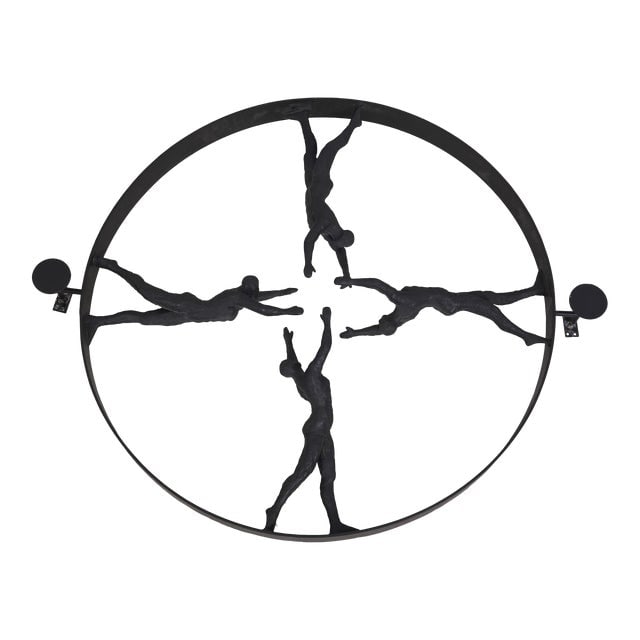 Vintage Mid Century Modern Bronze Finish Iron Wall Sculpture 48x40 Inches: Vintage Mid Century Modern Bronze Finish Iron Wall Sculpture 48x40 Inches This striking Mid Century Modern Brutalist Iron Wall Sculpture showcases a unique design that is perfect for both indoor and o
