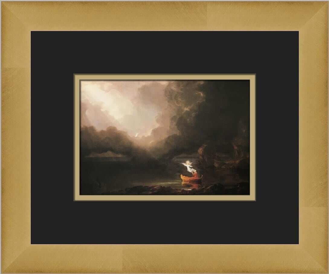 Thomas Cole The Voyage of Life Old Age Framed Print: Thomas Cole The Voyage of Life Old Age Framed Print Experience the beauty of Thomas Cole's "The Voyage of Life: Old Age" with this custom framed print. This impressionistic piece, produced in 1990, fe