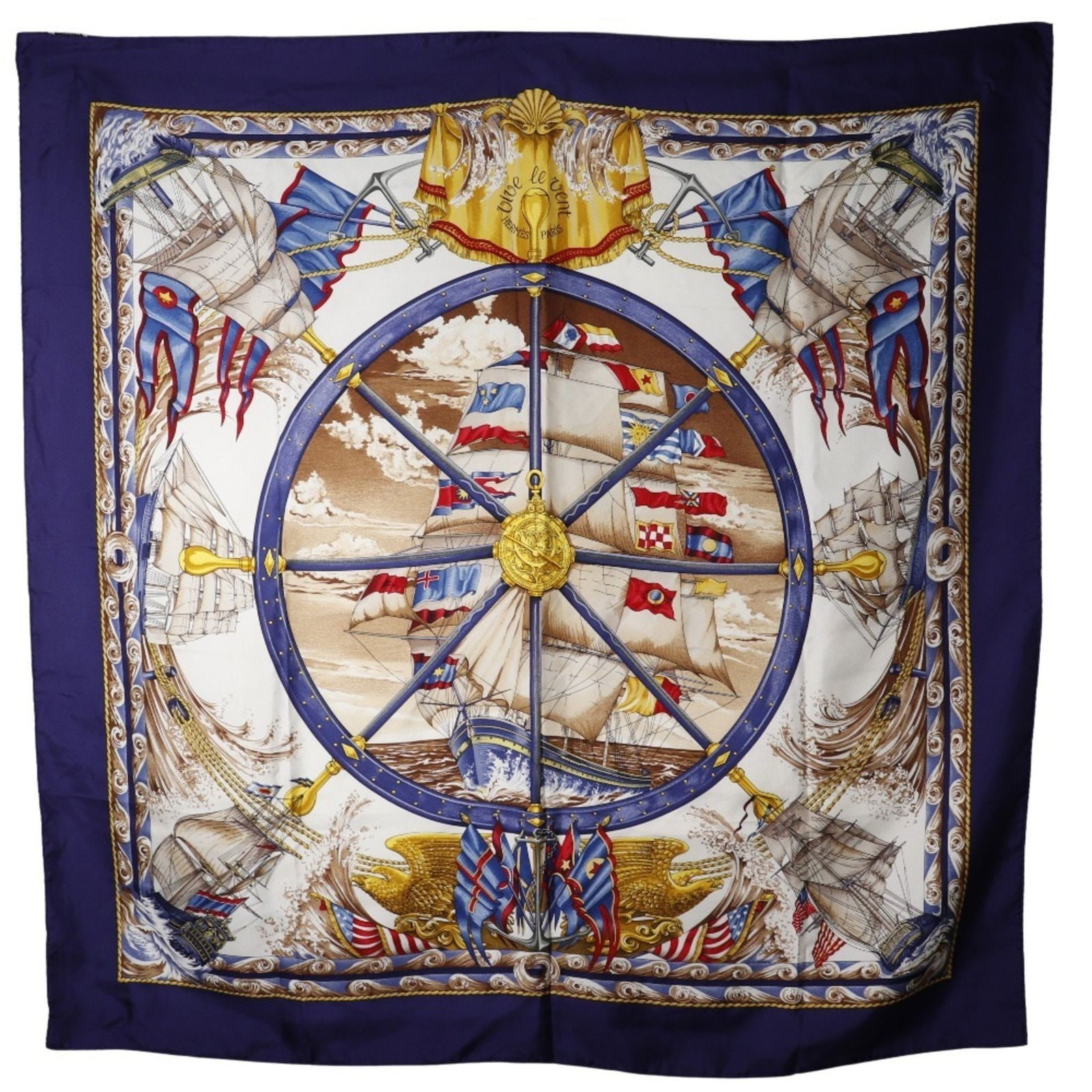 Hermes Carree90 Silk Scarf Purple Vive le Vent 88cm Women's: Hermes Carree90 Silk Scarf Purple Vive le Vent 88cm Women's This Hermes Carree90 scarf features a vibrant purple color and is crafted from high-quality silk, ensuring a luxurious feel. Designed for wo