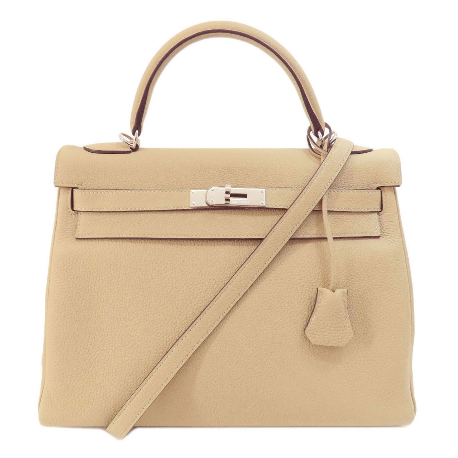 Hermes Kelly 32 Inner Stitching Trench Handbag Taurillon Women's: Hermes Kelly 32 Inner Stitching Trench Handbag Taurillon Women's Brand: Hermes Type: Handbag Material: Leather Leather: Gender: Women Size (HxWxD): 23cm x 32cm x 12.5cm / 9.05 x 12.59 x 4.92 Condition