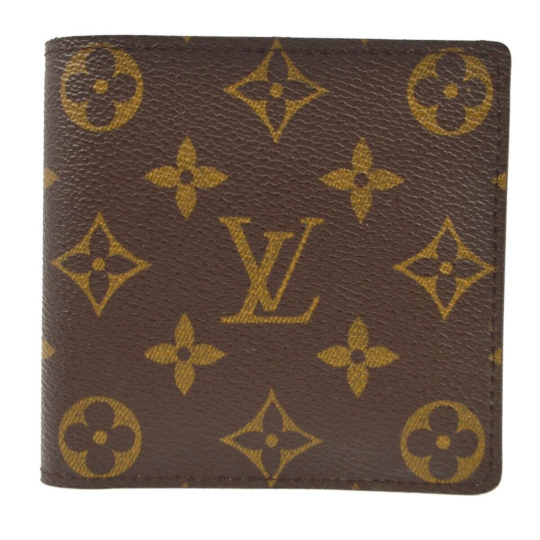 Monogram Canvas Leather Wallet Brown: Monogram Canvas Leather Wallet Brown Experience luxury with this Louis Vuitton Porte Billet Cartes Credit Monnaie Wallet, expertly crafted in Monogram Dentelle Canvas Leather. Its elegant brown color,